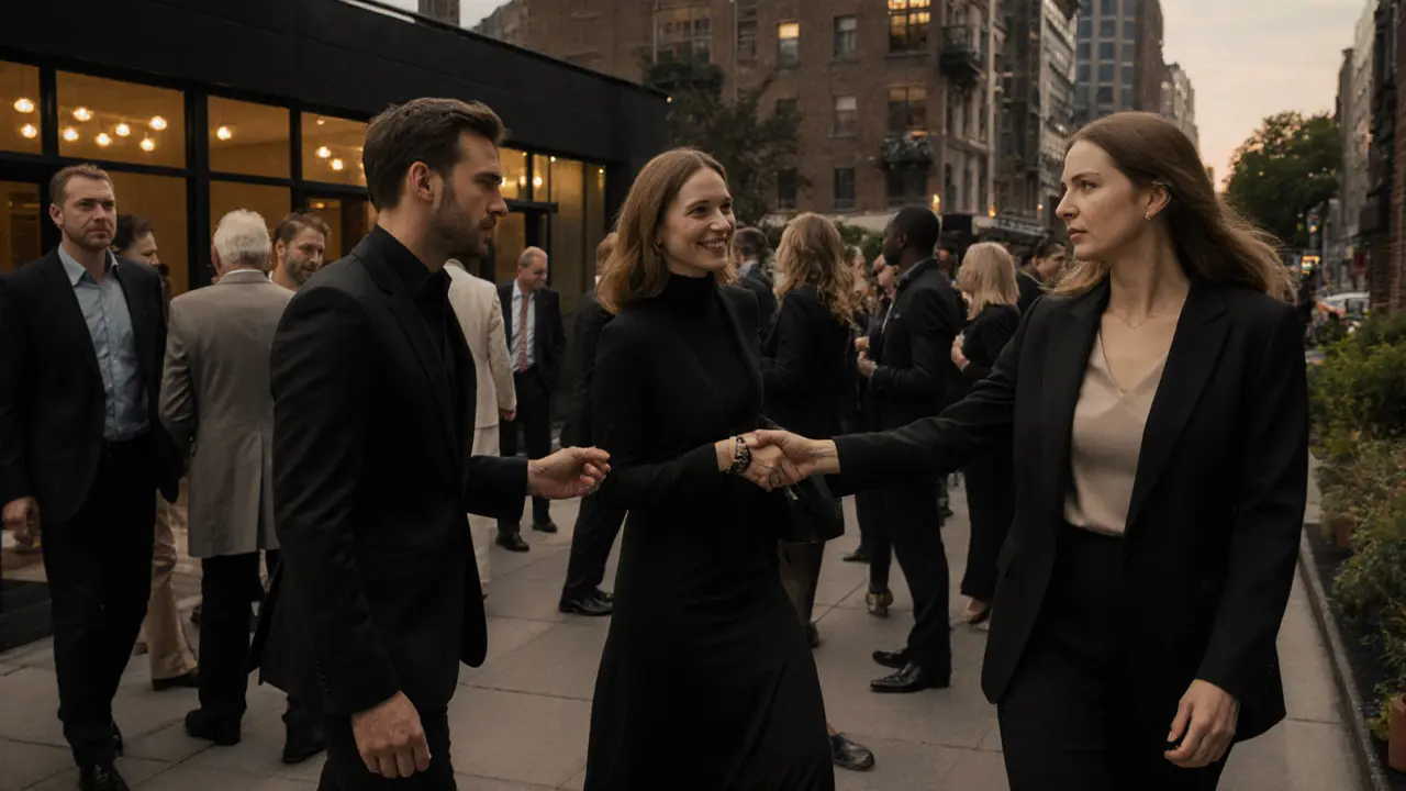 Diverse corporate companions blend into a high-end London event, enhancing conversation and connection.